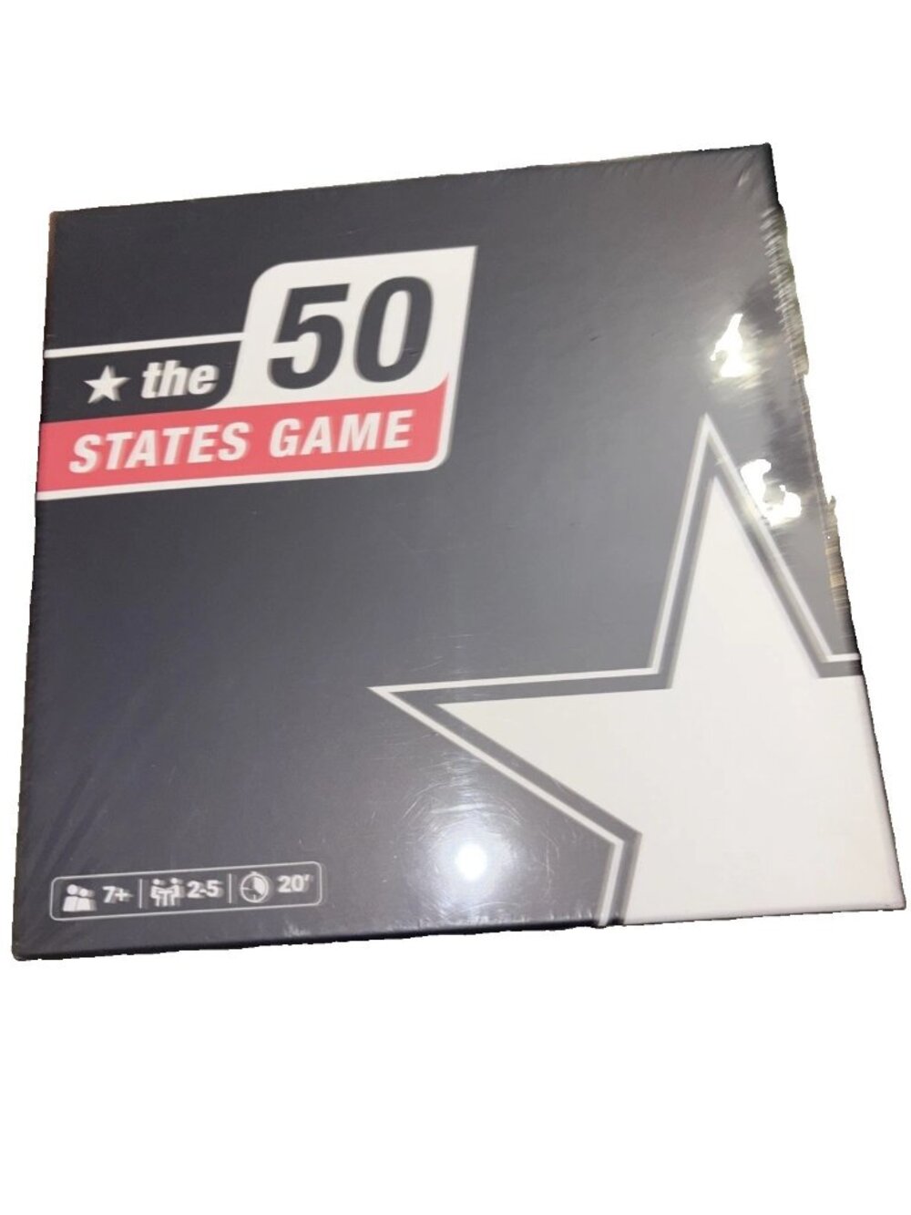 The 50 States Game - US Geography Board Game - Educational Game for Kids & Adult